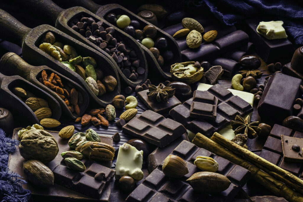 Varieties of Vegan Chocolate
